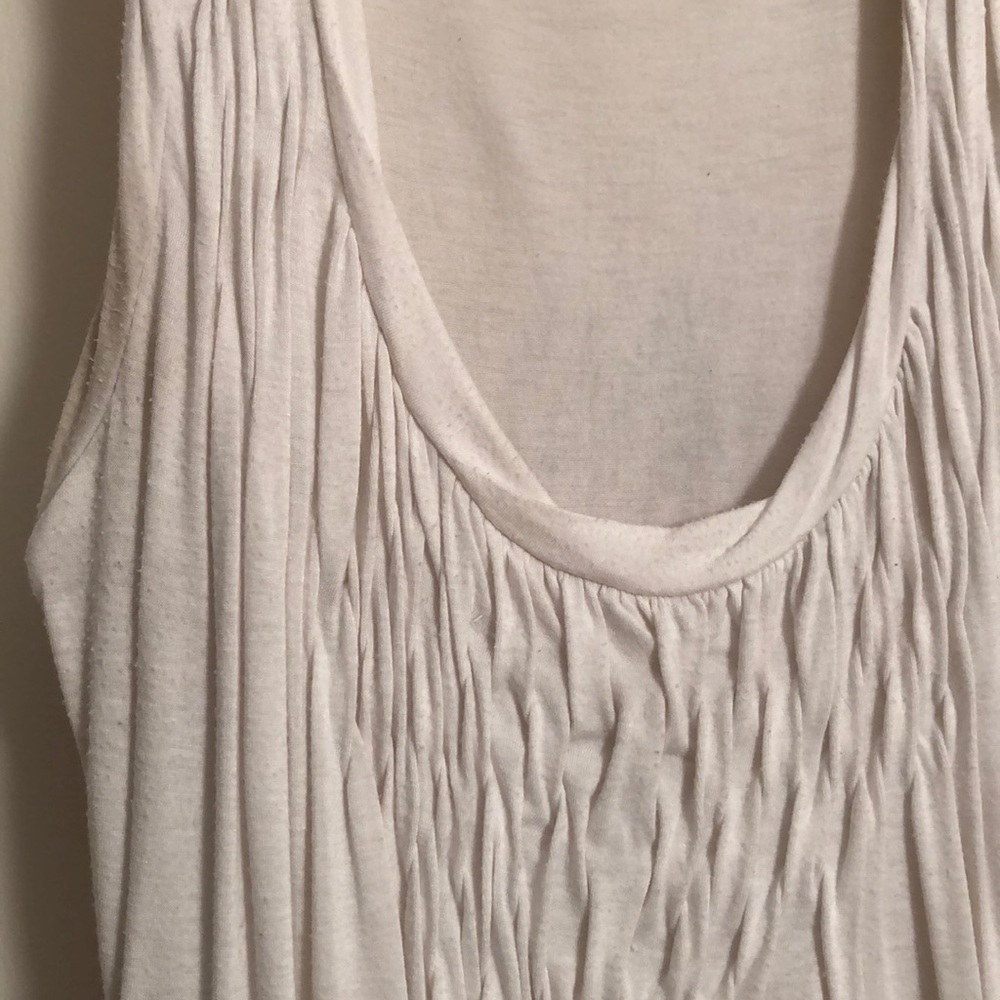 White Flowy Tank - Picture 3 of 4